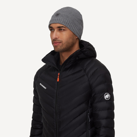 Шапка Mammut Sublime Beanie (; one size; platinum-alloy)